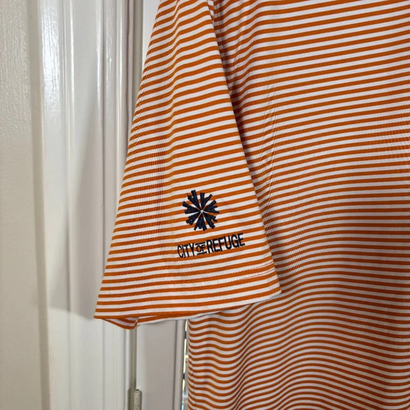 Onward Reserve Men's Striped Polo Shirt - Size L - Picture 2 of 5